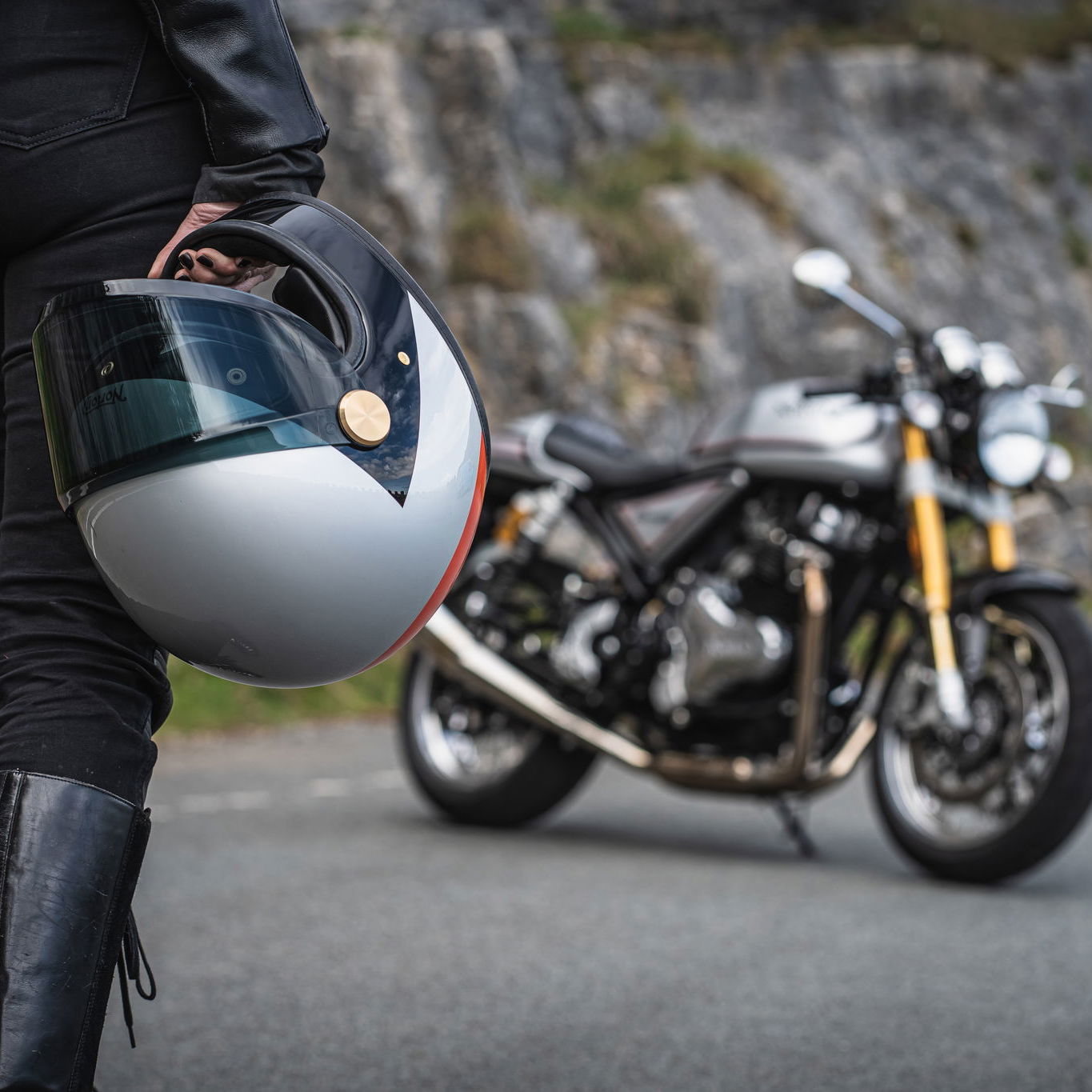 A Norton Commando 961 motorcycle